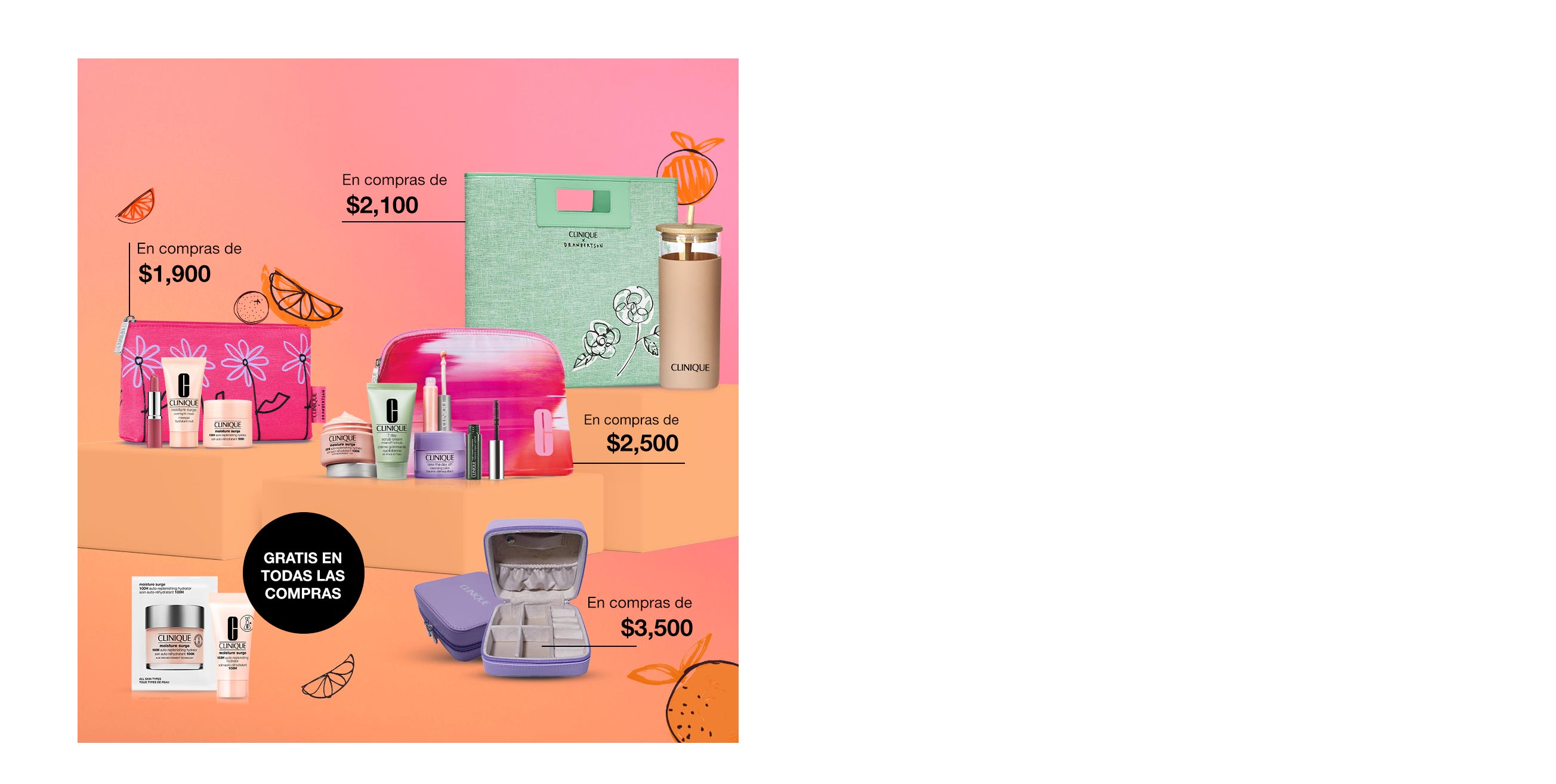 Muestra en todas las compras.