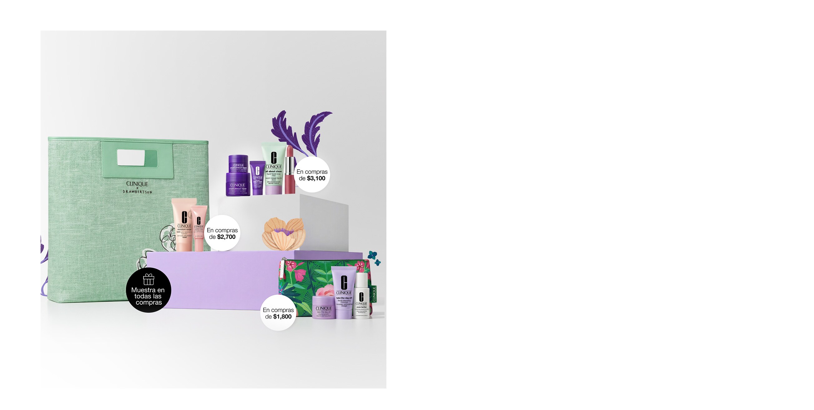 Muestra en todas las compras.