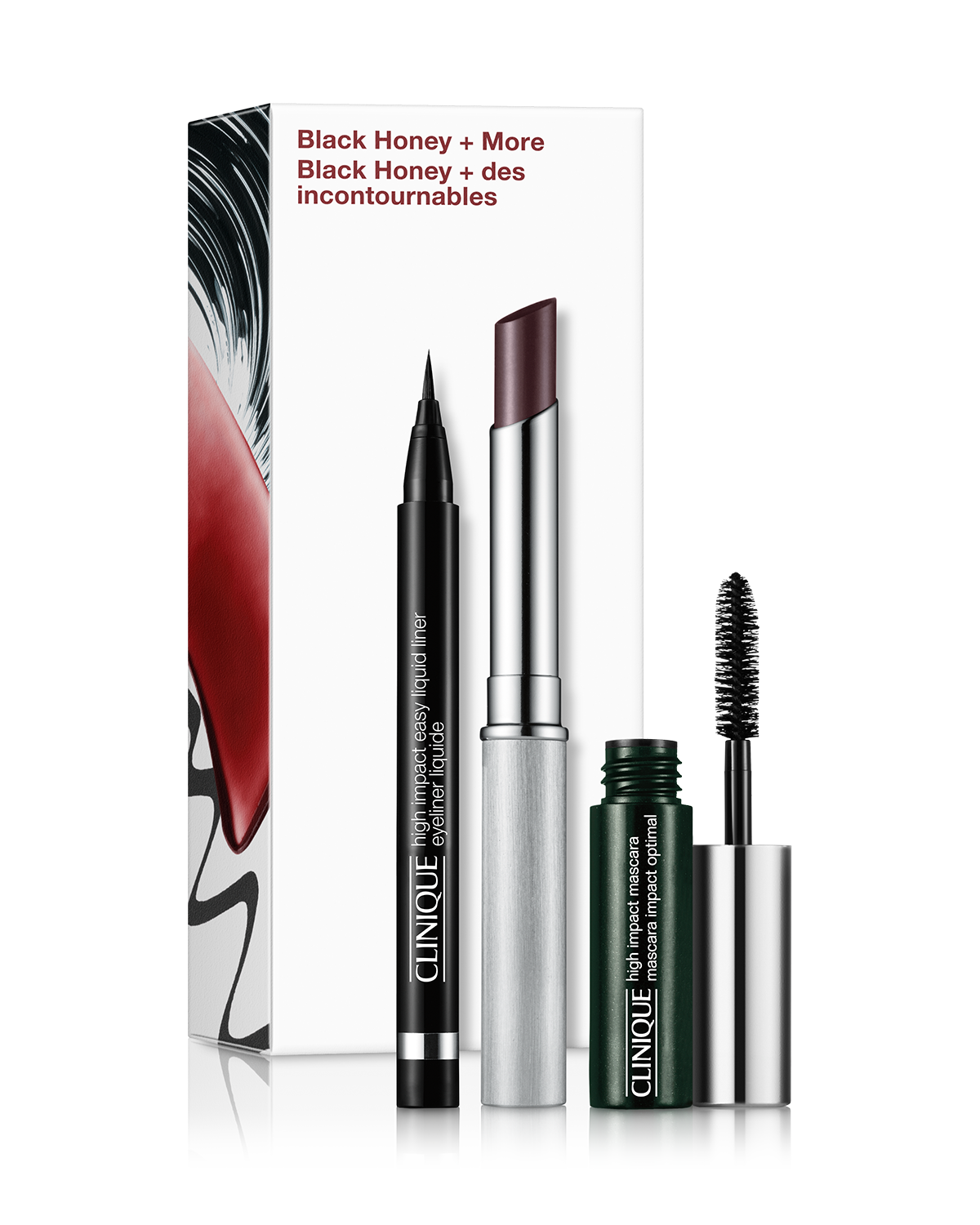 Set de Maquillaje Black Honey + High Impact