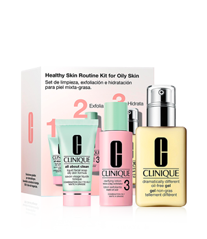 Set de Limpieza e Hidratación de 3 Pasos para Piel Mixta a Grasa