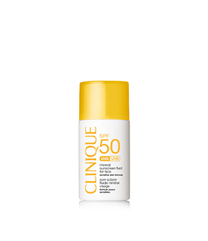 SPF 50 Mineral Sunscreen Fluid for Face