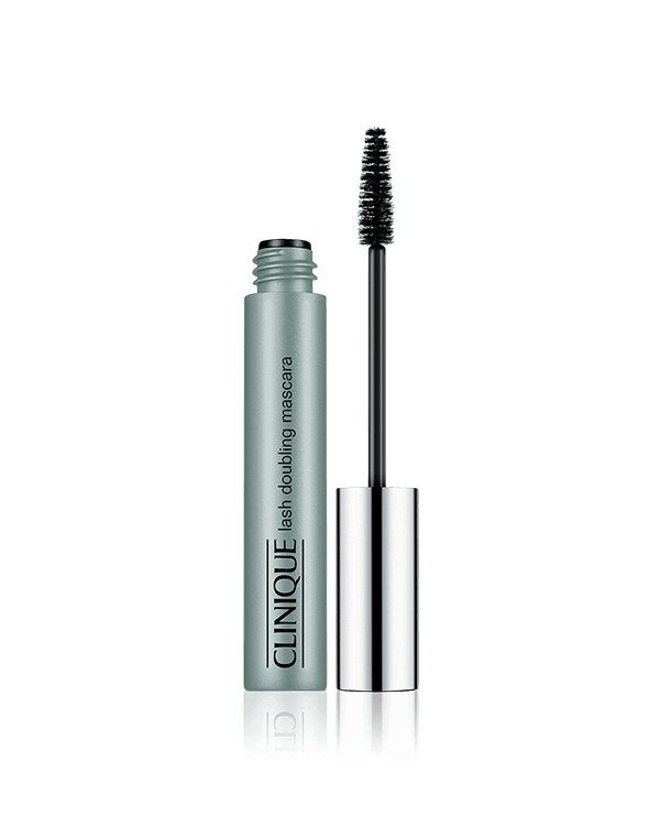 Lash Doubling Mascara, Magnifica y alarga las pestañas en tiempo mínimo. Probado por oftalmólogos.