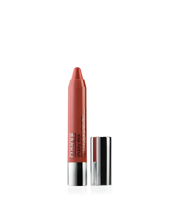 Balsamo Labial Chubby Stick™ Moisturizing Lip Colour Balm, Una brillante gama de tonos a prueba de errores para mezclar y combinar entre sí.