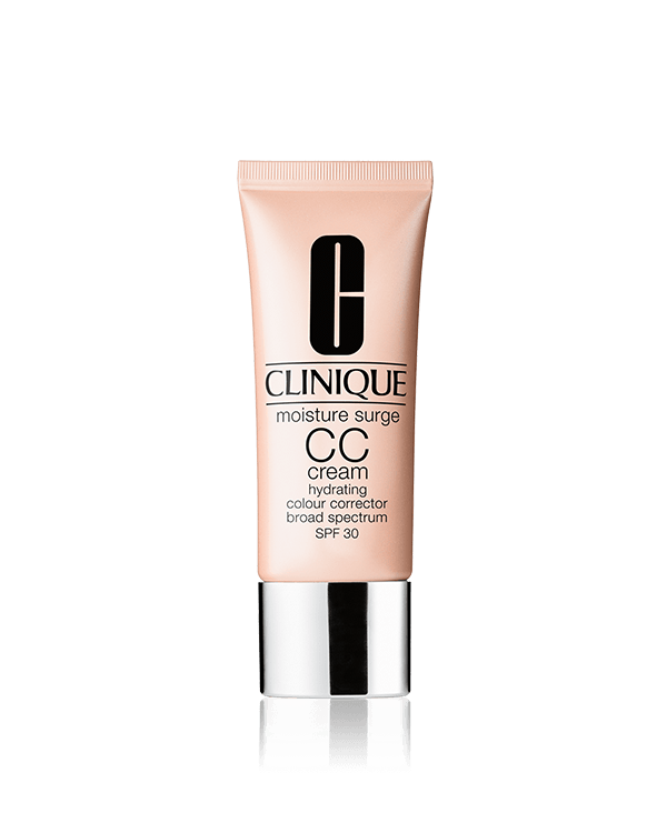 Moisture Surge CC Cream&lt;BR&gt;Hydrating Colour Corrector&lt;BR&gt;SPF 30, Tu rutina instantánea por la mañana. Ahorra el triple de tiempo: corrige el color, humecta y protege contra el sol.