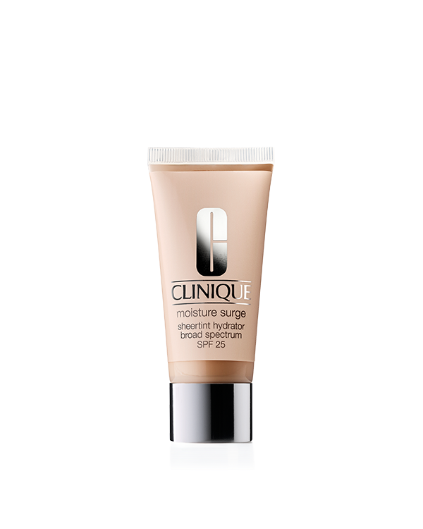 Moisture Surge™ Sheertint Hydrator SPF 25, Hidratante con color que proporciona humedad al instante y durante 12 horas con alta protección y un tinte ligero de color que perfecciona la piel. De cobertura ligera para un acabado natural.&lt;br&gt;&lt;br&gt;