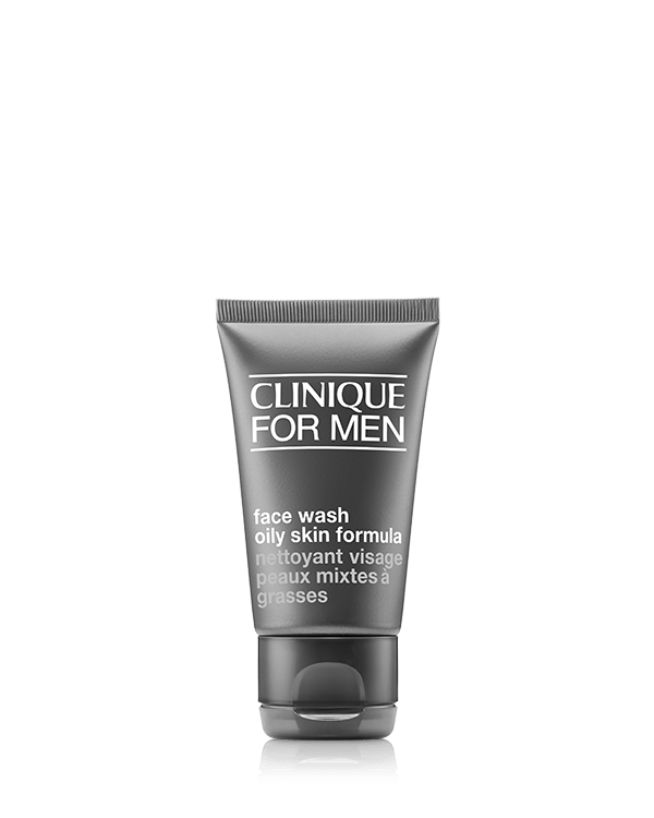 Clinique for Men Face Wash Oily Skin Formula, Limpiador libre de aceite para pieles normales a grasas.