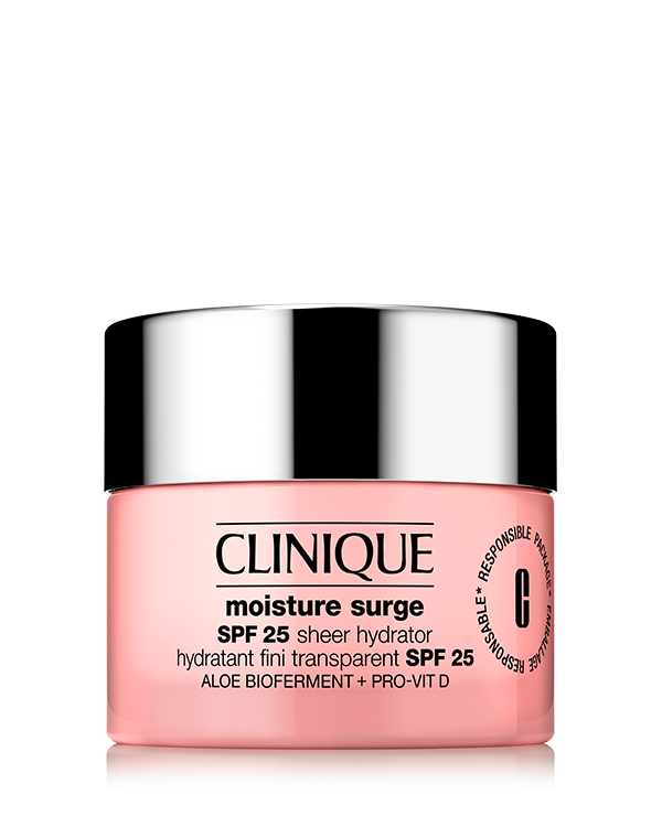 Moisture Surge™ SPF 25 Sheer Hydrator, Crema Hidratante con Protección Solar.