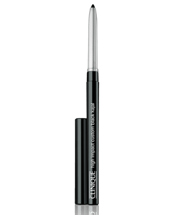 High Impact Kajal Eyeliner, El&amp;nbsp;delineador kejel con mucho pigmento proporciona una línea intensa y oscura con 12 horas de permanencia.